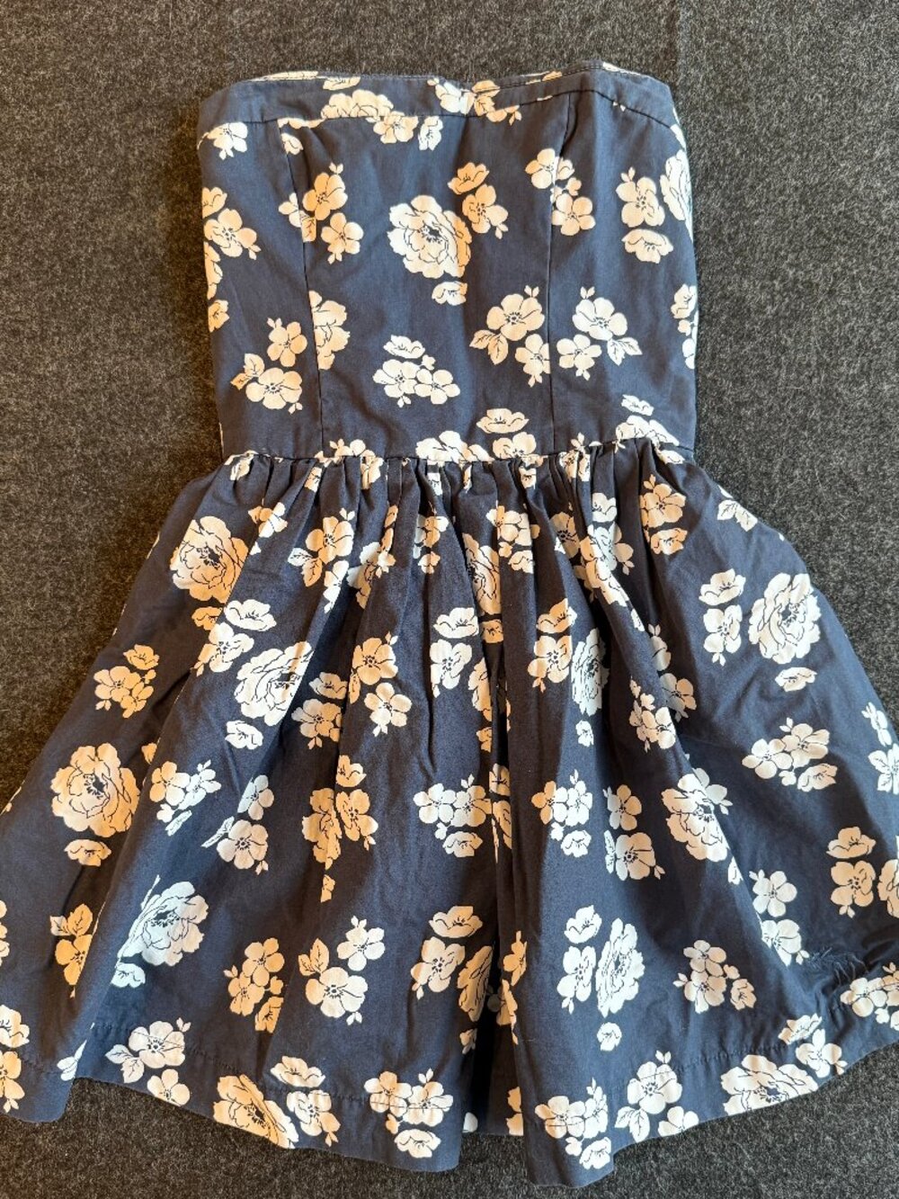 Abercrombie Kids Girls XL Floral Strapless Sundress Skort
